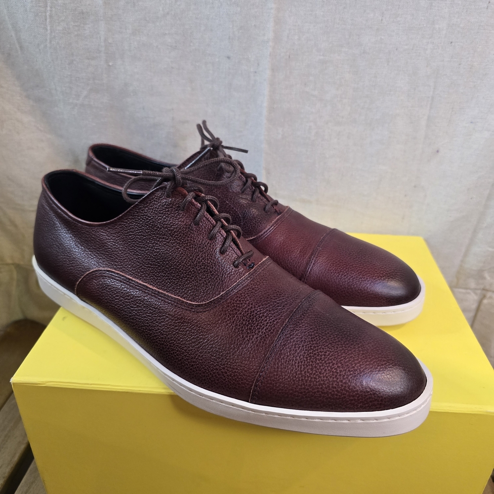 Allen Edmonds Burgundy Leather Casual Shoes - Picture 3 of 6